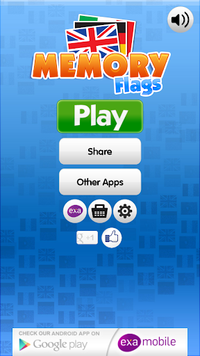 Android application Memo Flags Games screenshort