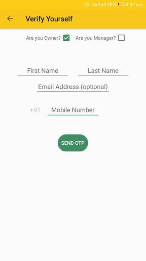 highwaydelite merchant app Screen 2