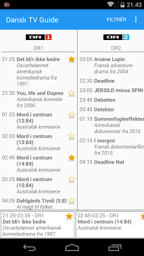 Dansk TV Guide Screen 2