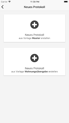 facilioo Protokoll Screen 3