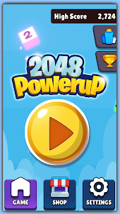 Merge PowerUp 2048 Puzzle 3D