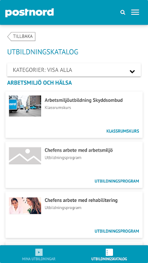 Postnord Learning Screen 3