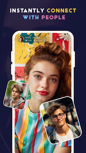 Android application Live Video Call - Global Call screenshort