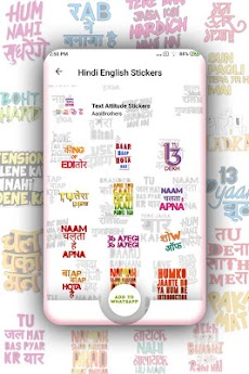 Hindi & English Stickers for Whatsappのおすすめ画像2
