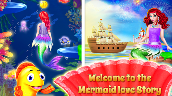 Mermaid Rescue Love Story Game Screenshot