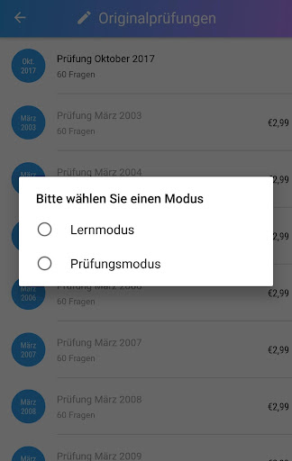 iKreawi - HP Prüfungsfragen Screen 3