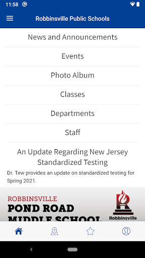 Android application Robbinsville Public Schools screenshort