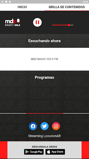 MDZ RADIO 105.5 FM Screenshot 4 - AppWisp.com