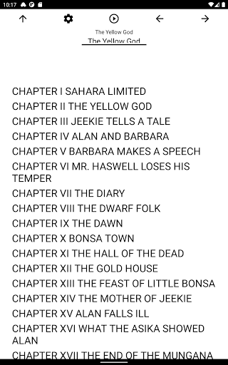Book, The Yellow God Screen 3