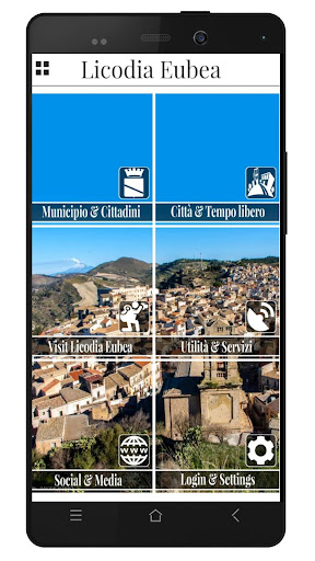 Android application Licodia Eubea screenshort