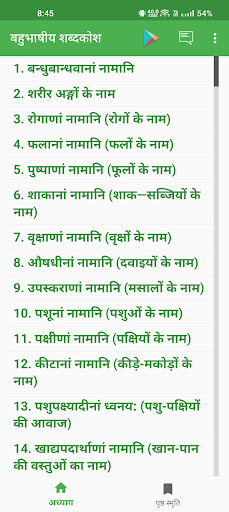 Multilingual Dictionary India Screen 2