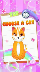 Cute Kitty Salon Game For Kids