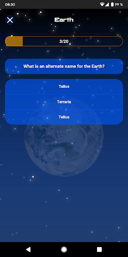 The Cosmic Quiz Pro Screen 3