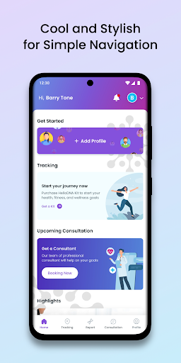 HelloDNA Screen 3