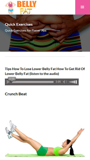 Belly Fat Exercises