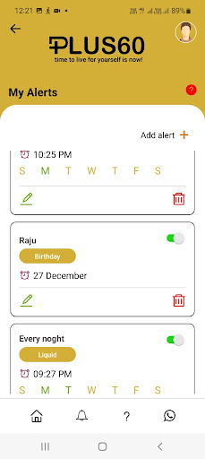 Plus60 Screen 2
