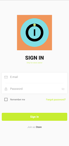 OiHelp for Stores Screen 2