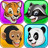 Brain game with animals