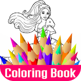 Images Princess Coloring Book icon