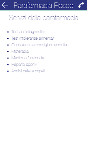 Parafarmacia Pesce