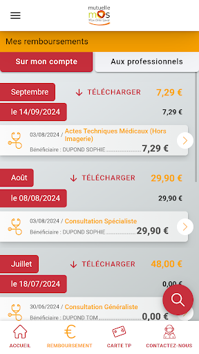 Mutuelle MOS Screenshot 4 - AppWisp.com