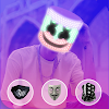 Marshmello Mask Photo Editor icon