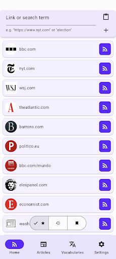 Pareader - Learn Languages Screen 2