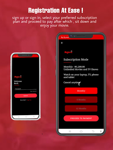 Android application DEGAMEtv screenshort