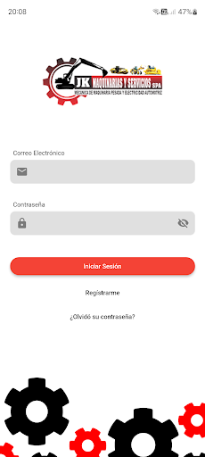 Android application JKMaquinarias screenshort