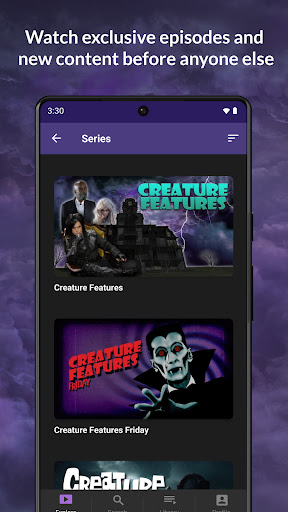 Creature Features TV Screen 3