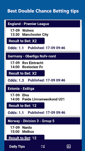 Android application Soccer Betting Tips Daily screenshort