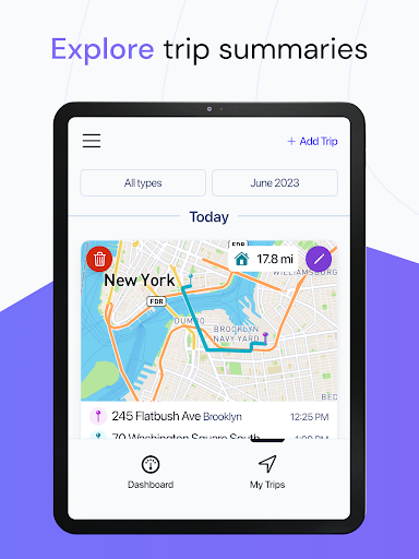 Screenshot of Cardata Mobile