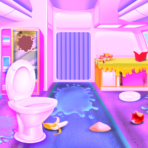 Baby Boy Modern Train Clean Up