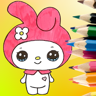 How to draw Kuromi & Melody apk