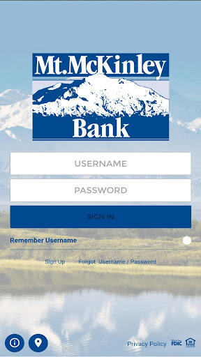 Android application Mt McKinley Bank Mobile screenshort