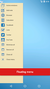 Floating Apps (multitasking) Screenshot