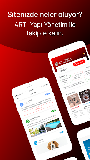 Android application ARTI Yapı Yönetim screenshort