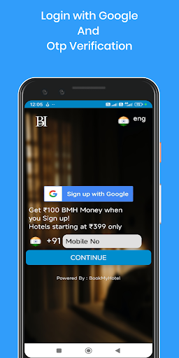 Android application BookMyHotel - Chandigarh screenshort