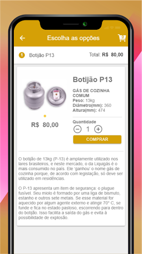 Estrela Gás Screen 3