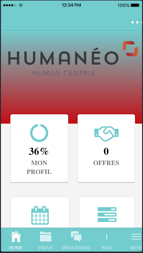 Android application Humanéo screenshort