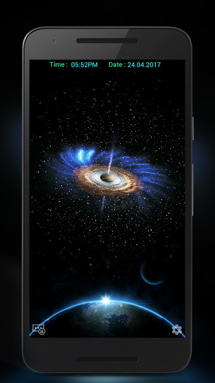 Space Live Lock Screen - 4.1 - (Android)