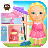 Sweet Baby Girl Doll House - Play, Care & Bed Time icon