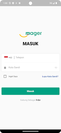Android application Mager Rider screenshort