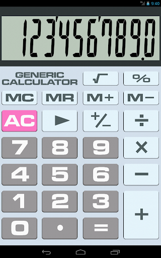 Generic Calculator