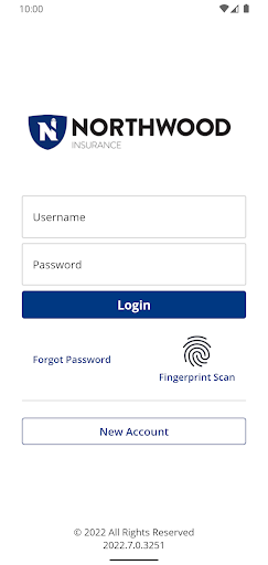 Android application Northwood Insurance screenshort