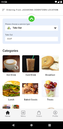 Android application Javaroma screenshort