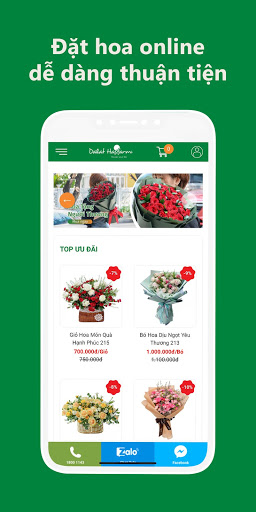 Android application Dalat Hasfarm screenshort