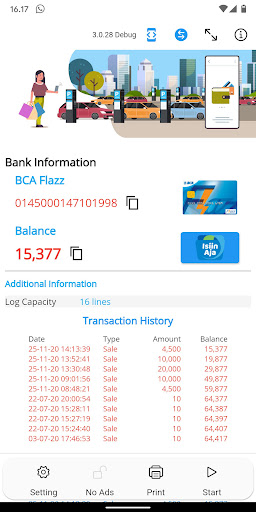 eChis Electronic money info Screen 3