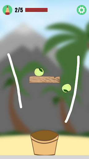 Android application It Falls! - Draw & Catch Game screenshort