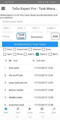 ToDo Expert Pro - Task Manager